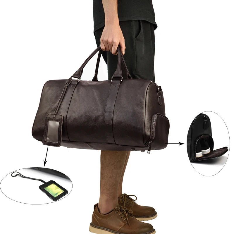 Sac De Voyage Cuir Alban