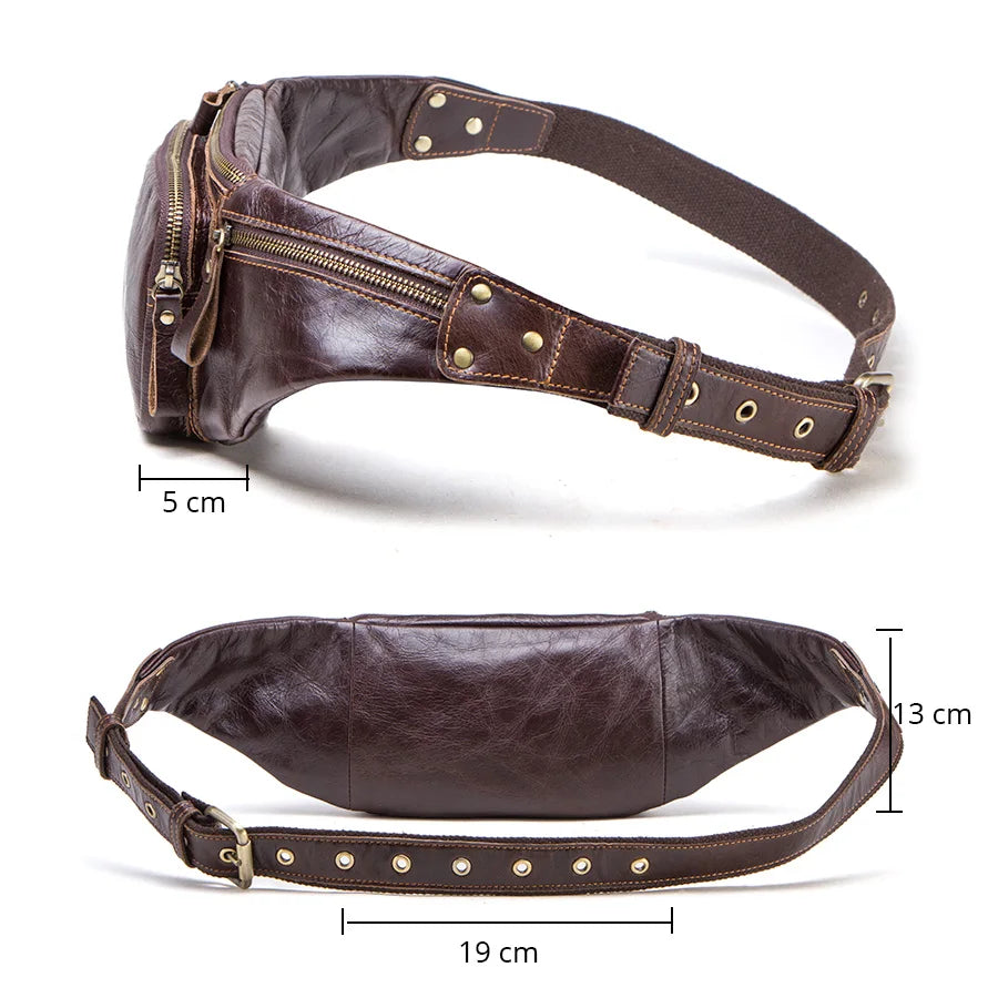 Sac Banane Cuir Homme Nolan