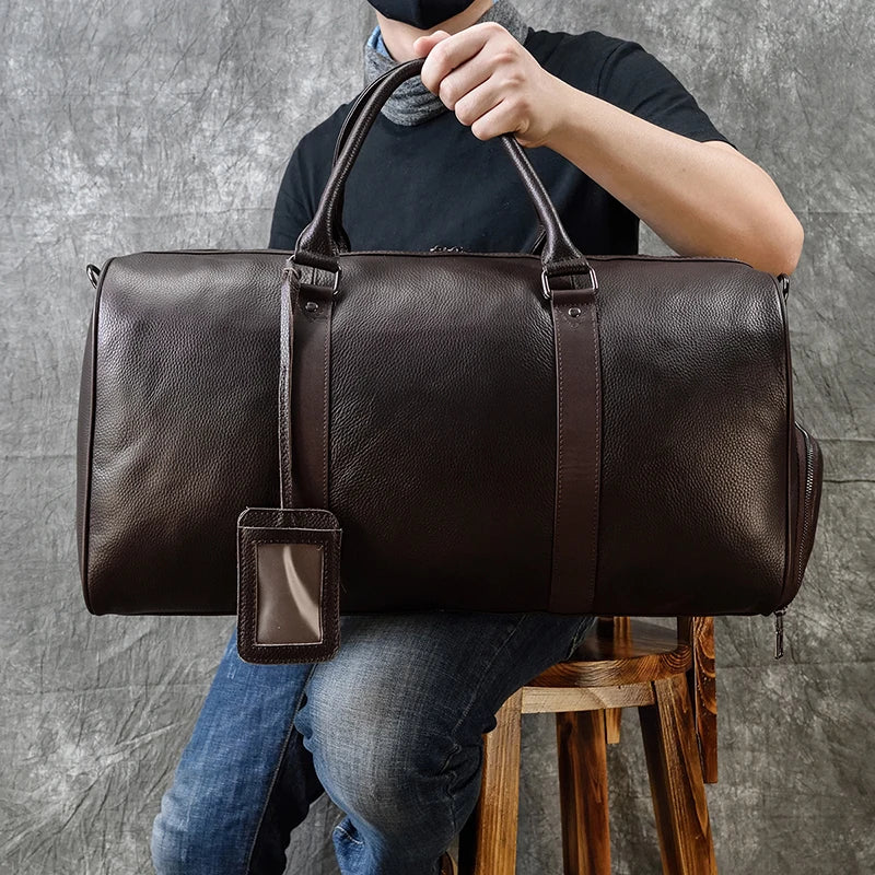 Sac De Voyage Cuir Alban
