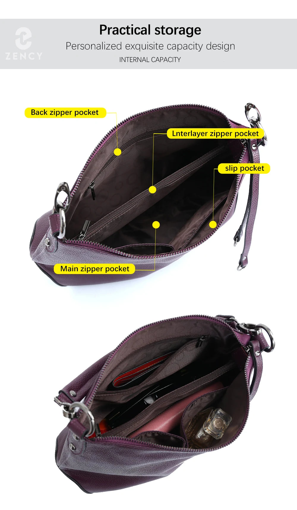 Sac À Main Cuir Femme Garance
