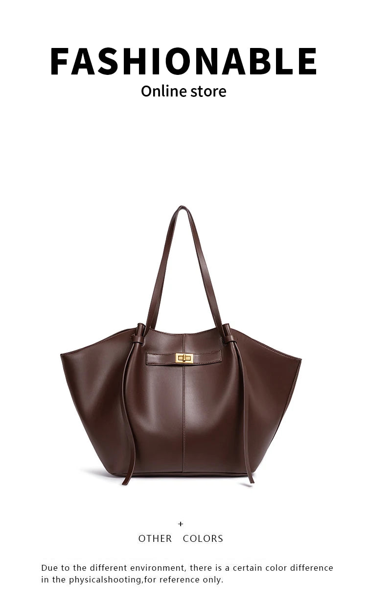 Sac Cabas Cuir Femme Sixtine