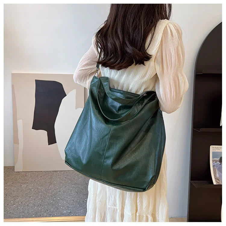 Sac Cabas Cuir Femme Salomé