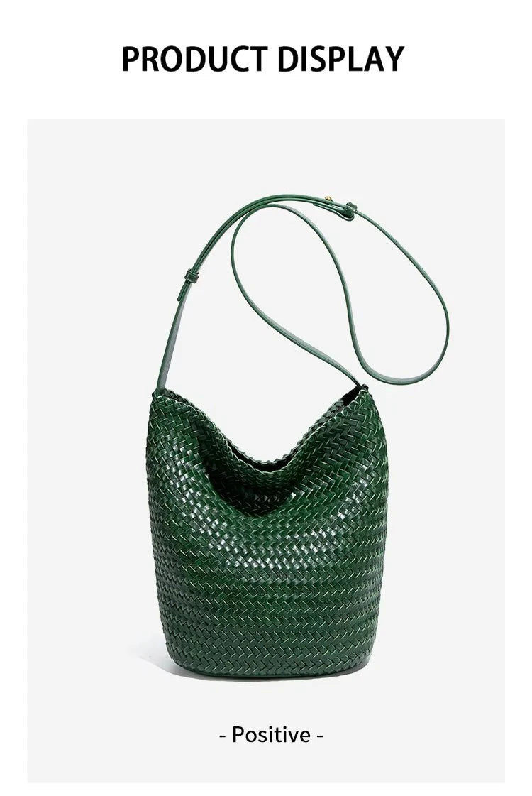 Sac Tressé Cuir Femme Camille