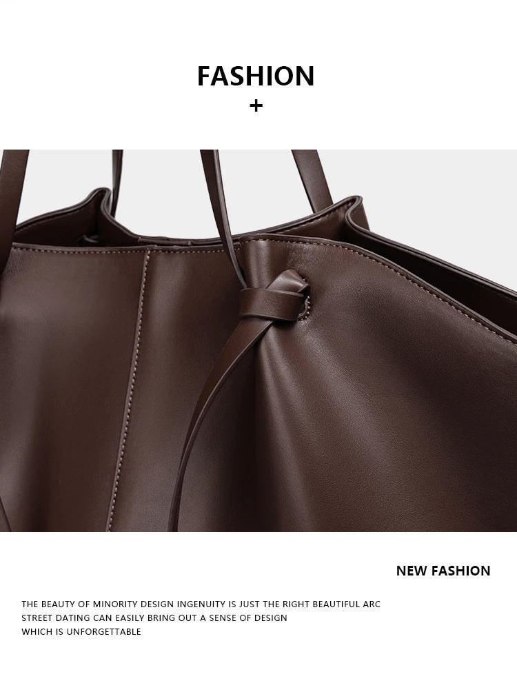 Sac Cabas Cuir Femme Sixtine