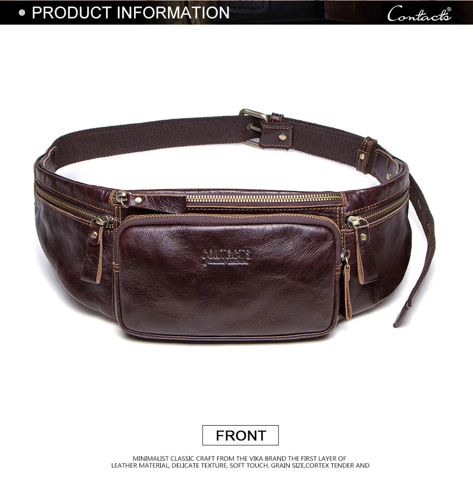 Sac Banane Cuir Homme Nolan
