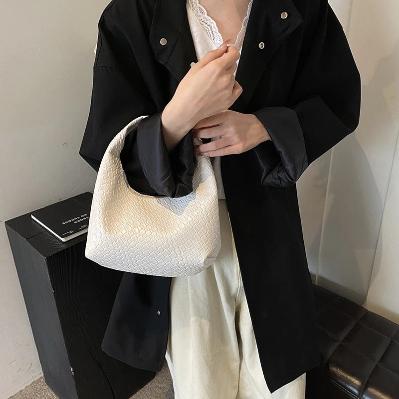 Sac Tressé Cuir Femme Rosalie
