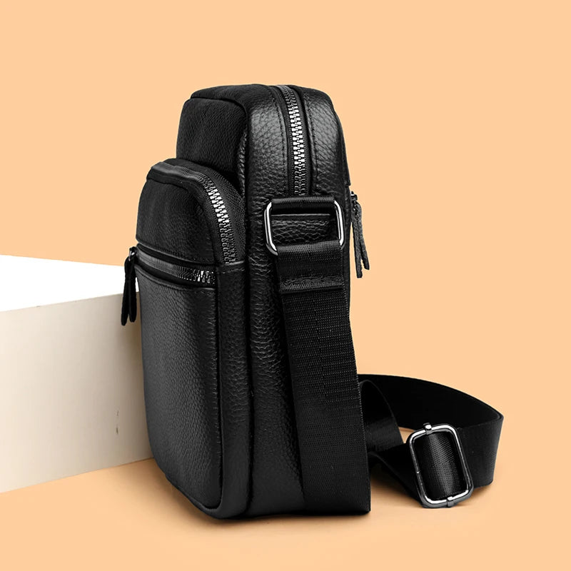 Sacoche Cuir Homme Basile