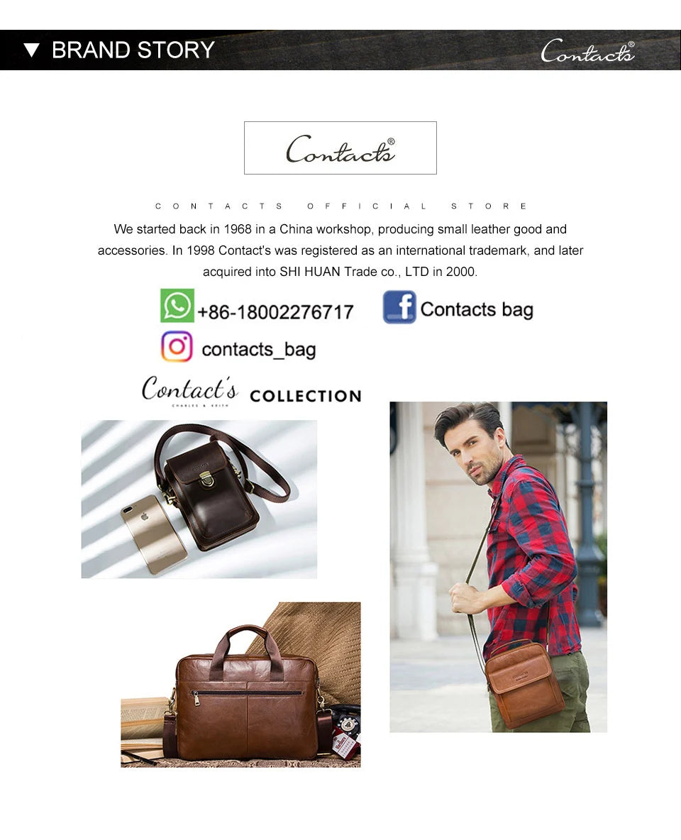 Sacoche Cuir Homme Corbin