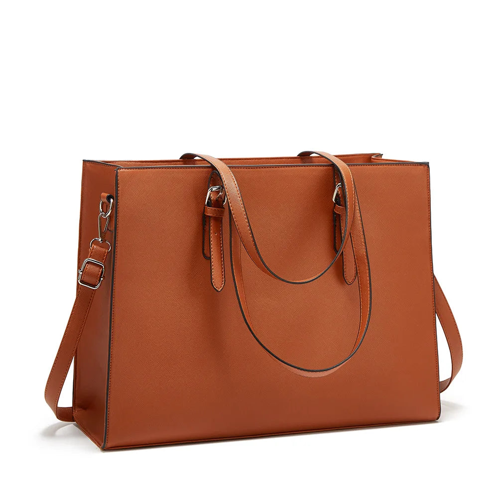 Sac Cabas Cuir Femme Ordinateur Bernadette