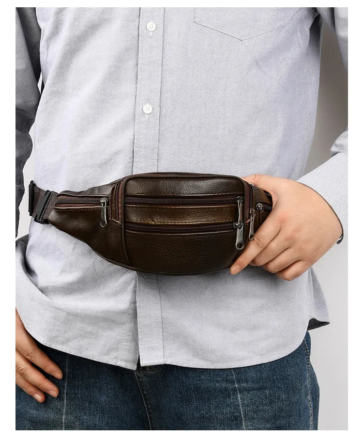 Sac Banane Cuir Homme Émile