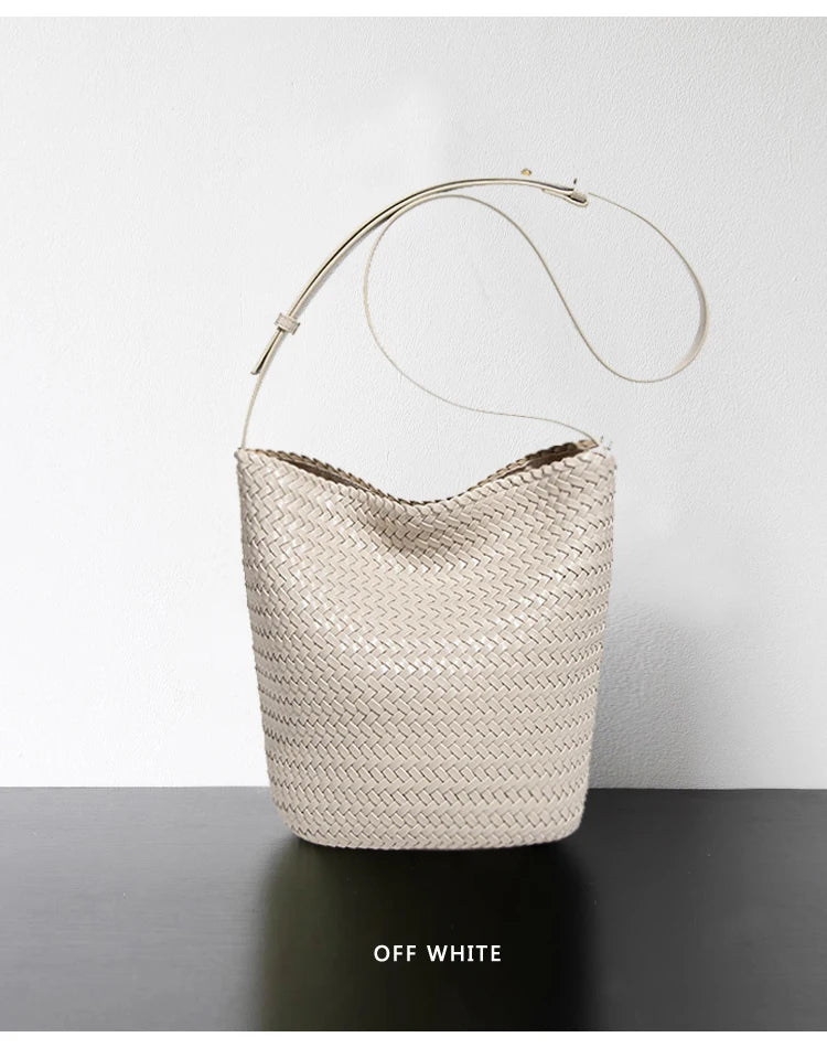 Sac Tressé Cuir Femme Camille