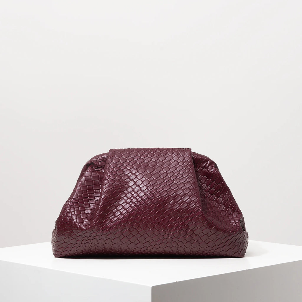 Sac Tressé Cuir Femme Odette