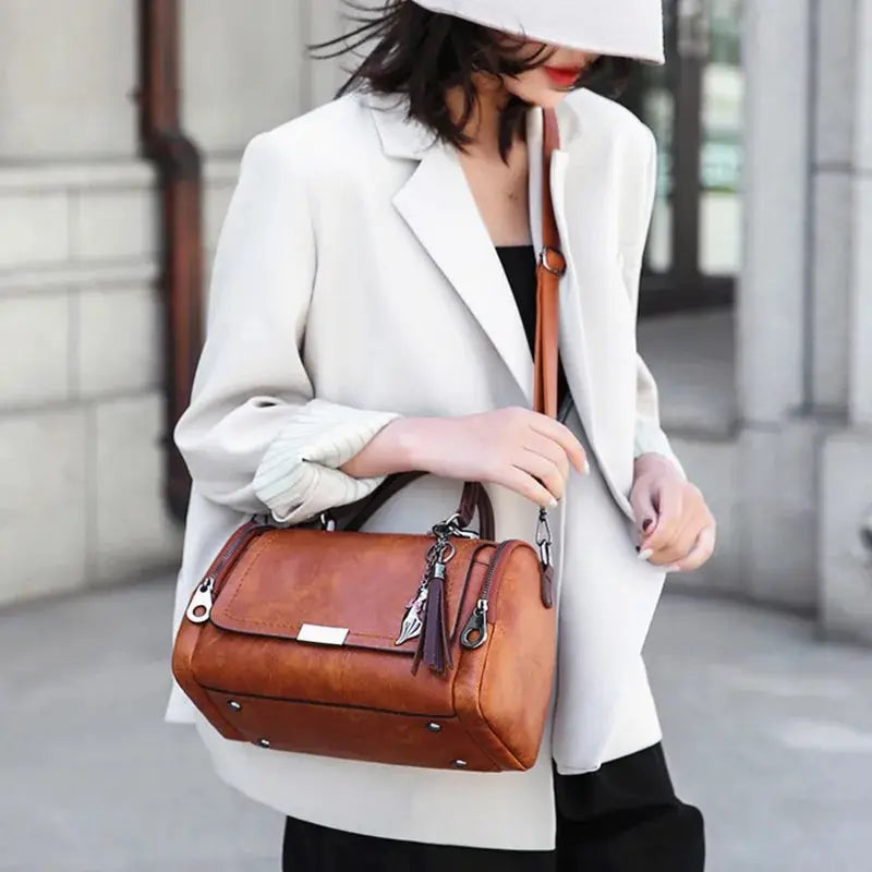 Sac Bandoulière Cuir Femme Adèle