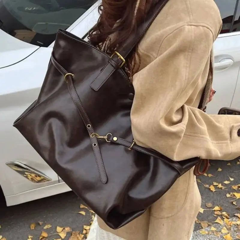Sac Cabas Cuir Femme Léontine