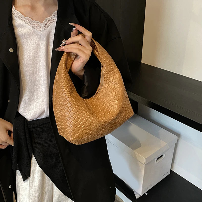 Sac Tressé Cuir Femme Rosalie