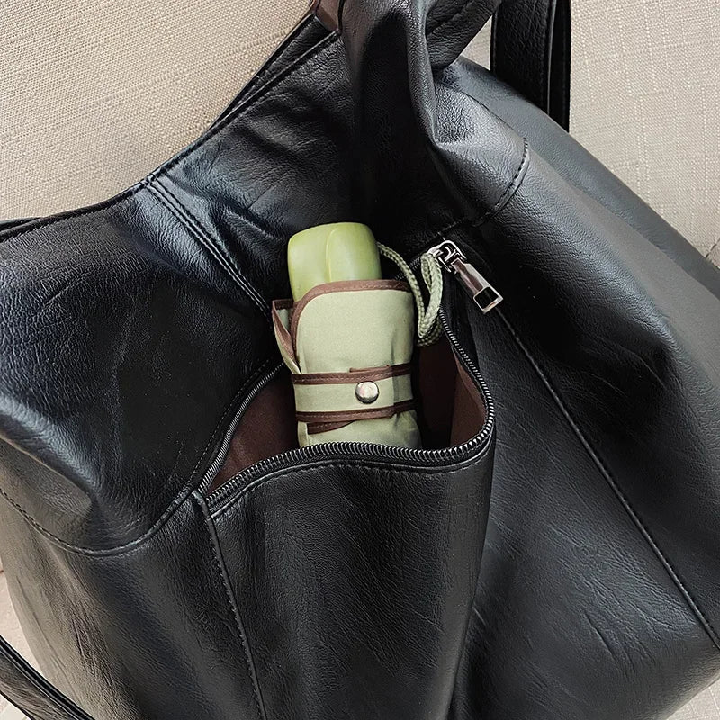 Sac Cabas Cuir Femme Salomé
