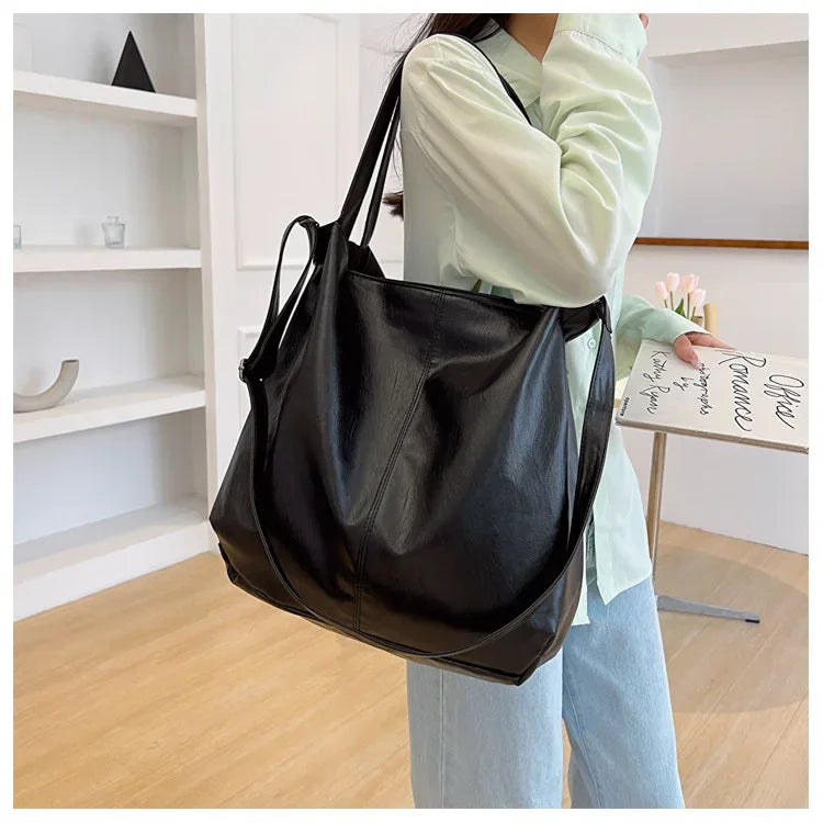 Sac Cabas Cuir Femme Salomé