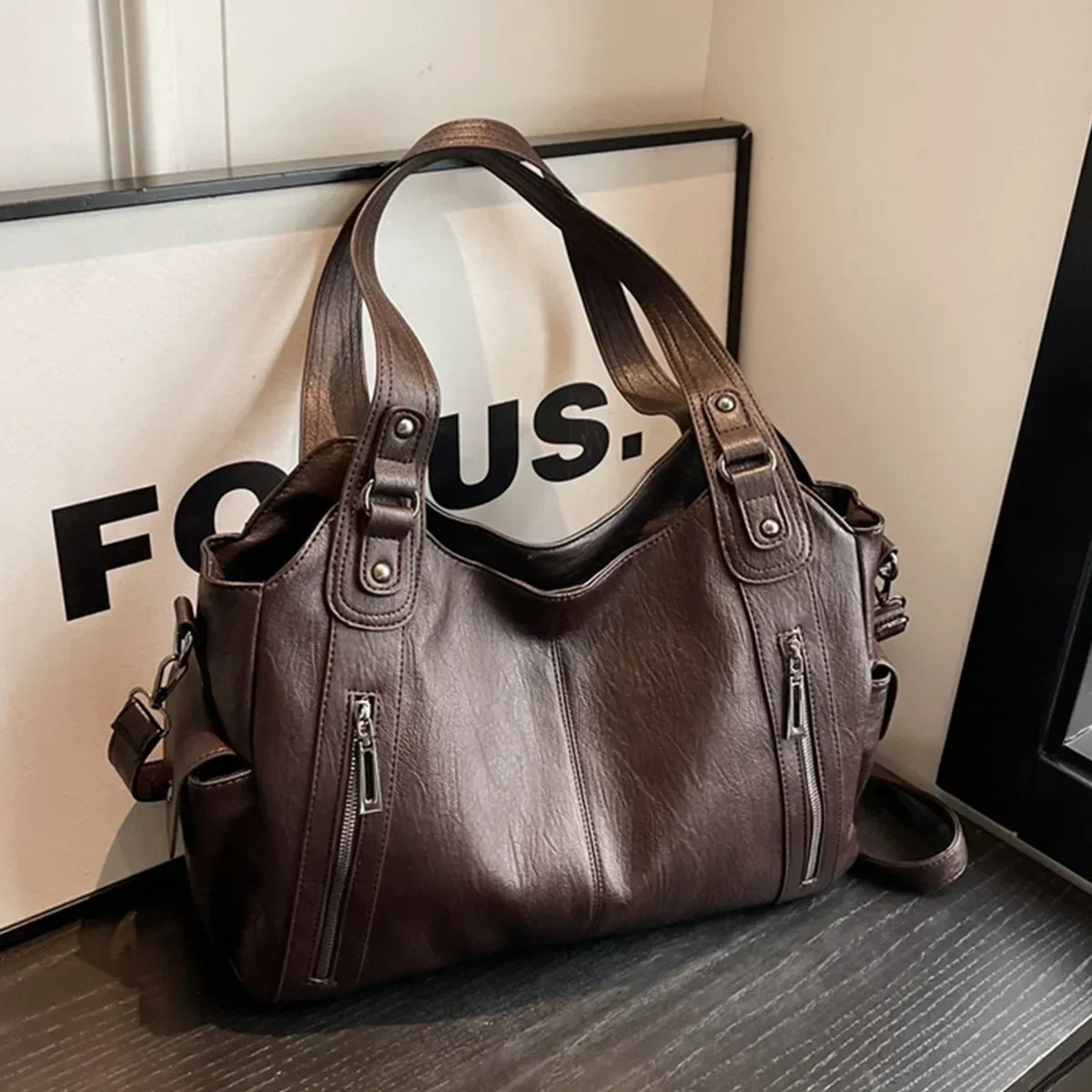 Sac Cabas Cuir Femme Marceline
