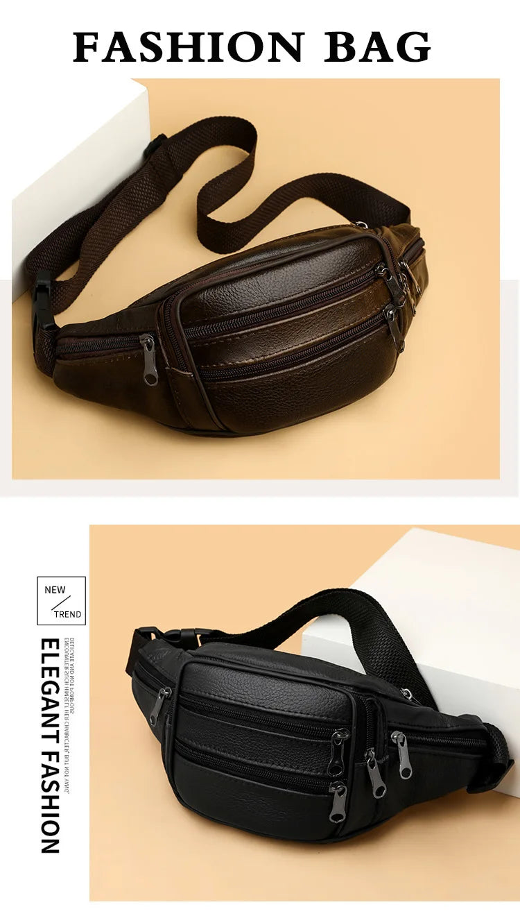 Sac Banane Cuir Homme Émile