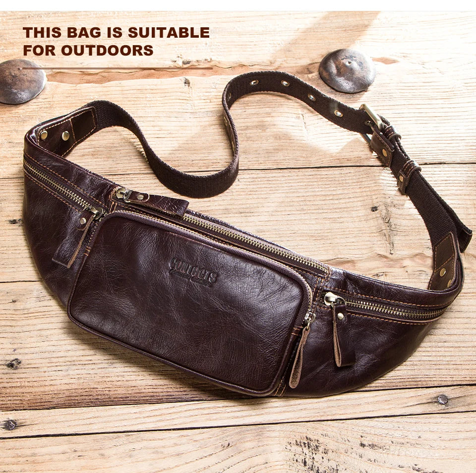 Sac Banane Cuir Homme Nolan