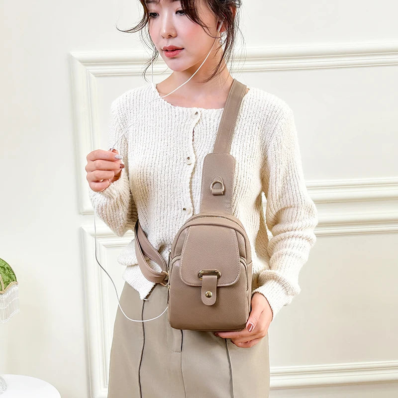 Sac Bandoulière Cuir Femme Ninon