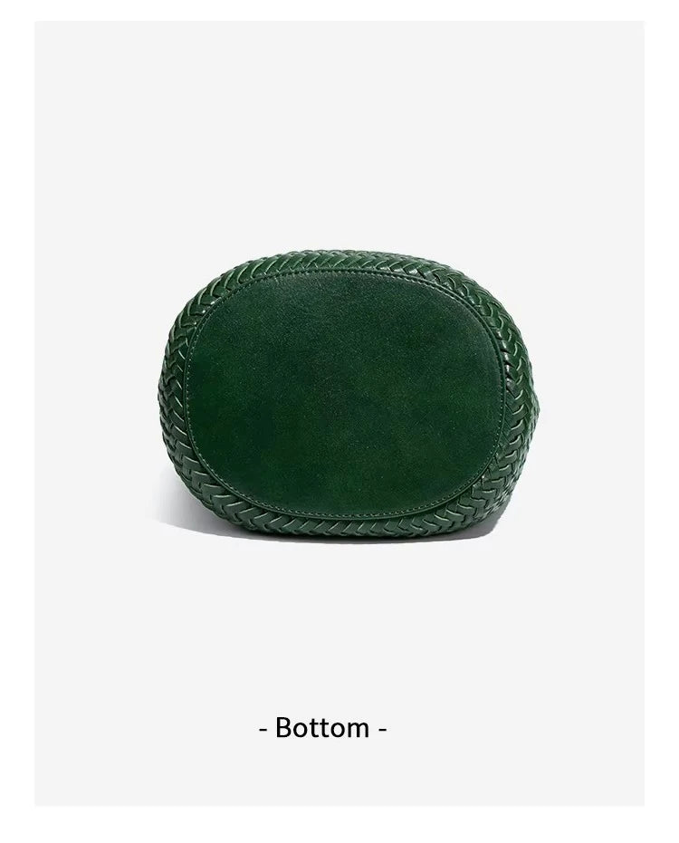 Sac Tressé Cuir Femme Camille