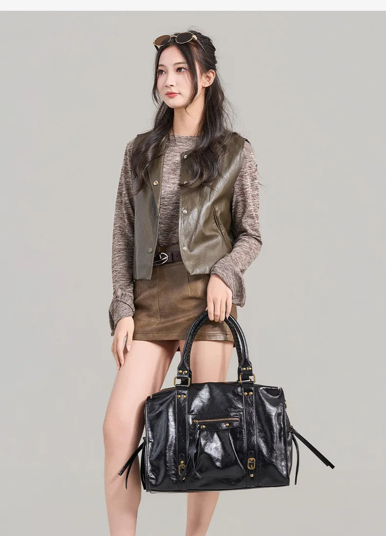 Sac Bandoulière Cuir Femme Clémentine