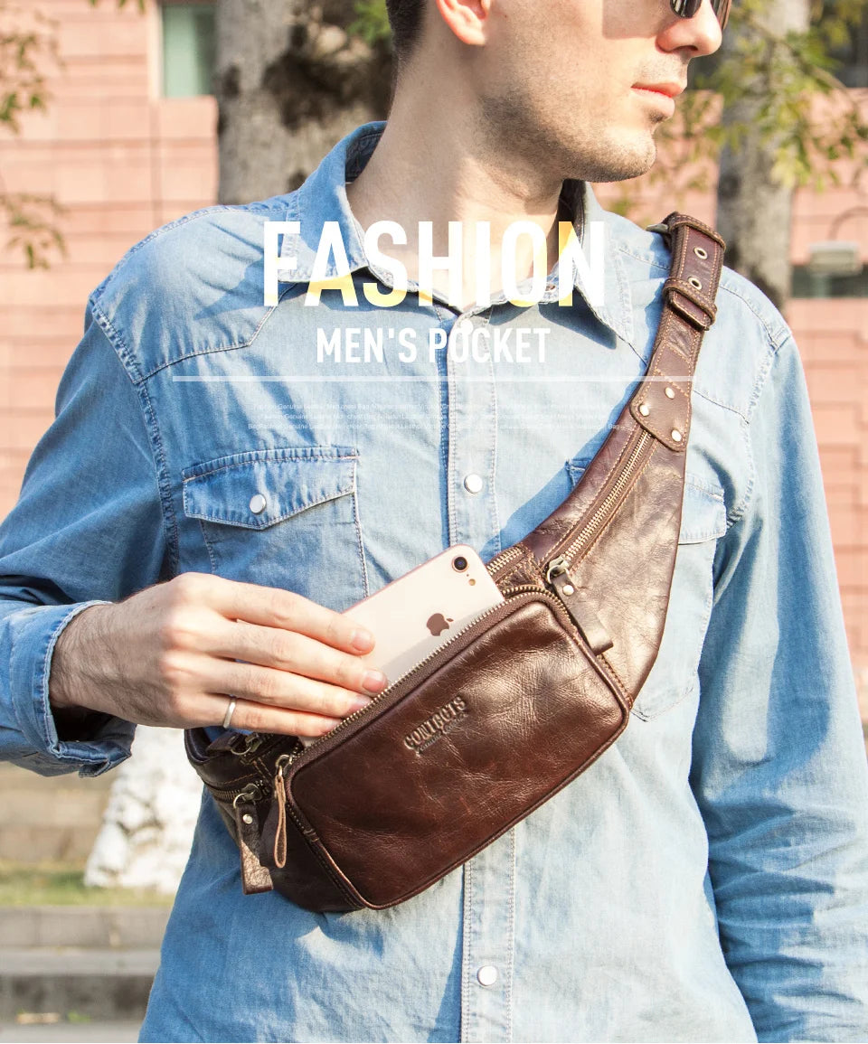 Sac Banane Cuir Homme Nolan