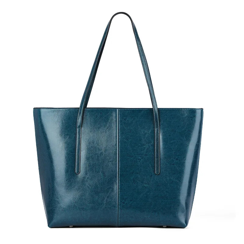 Sac Cabas Cuir Femme Solveig