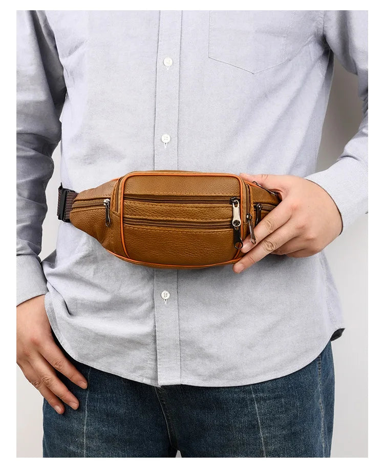 Sac Banane Cuir Homme Émile