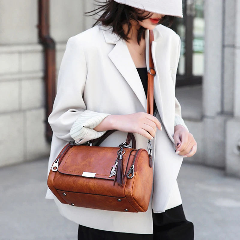 Sac Bandoulière Cuir Femme Adèle