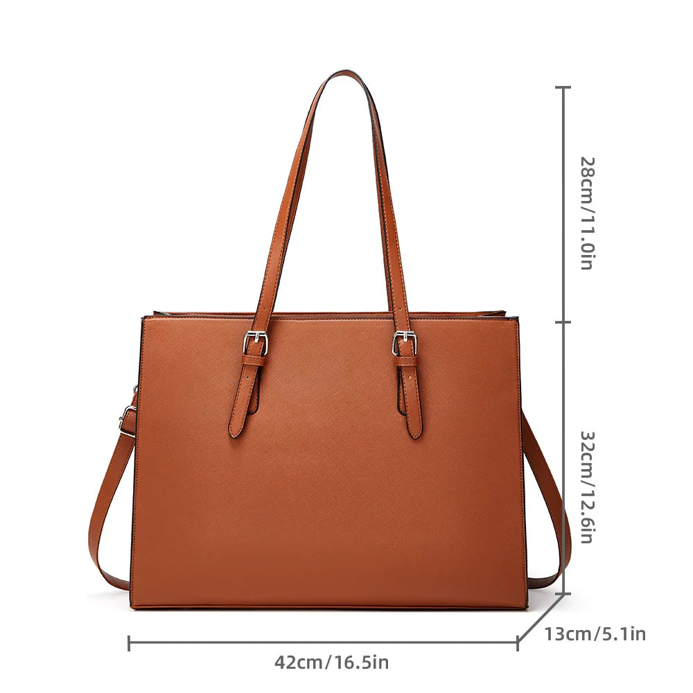 Sac Cabas Cuir Femme Ordinateur Bernadette