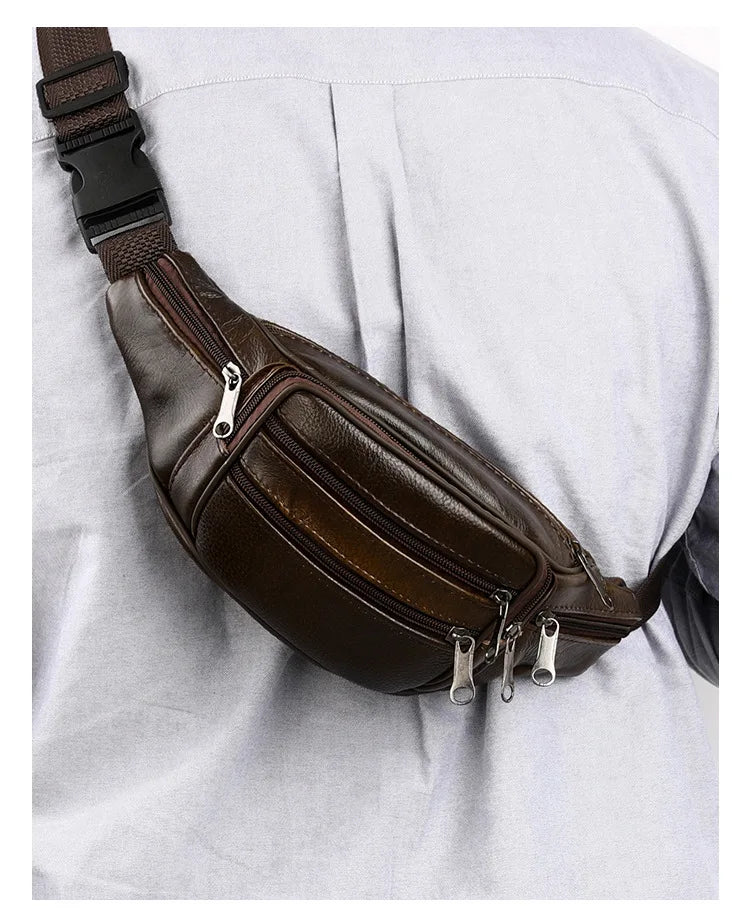 Sac Banane Cuir Homme Émile