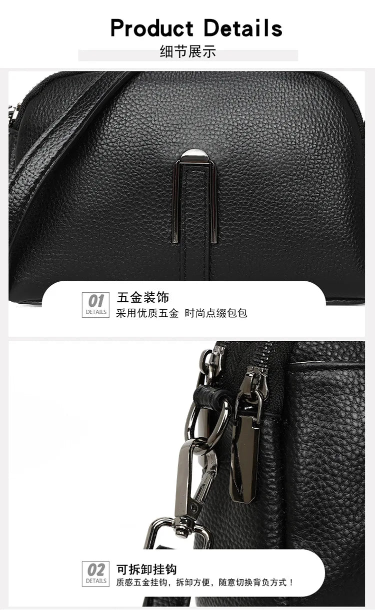 Sac Bandoulière Cuir Femme Adrienne