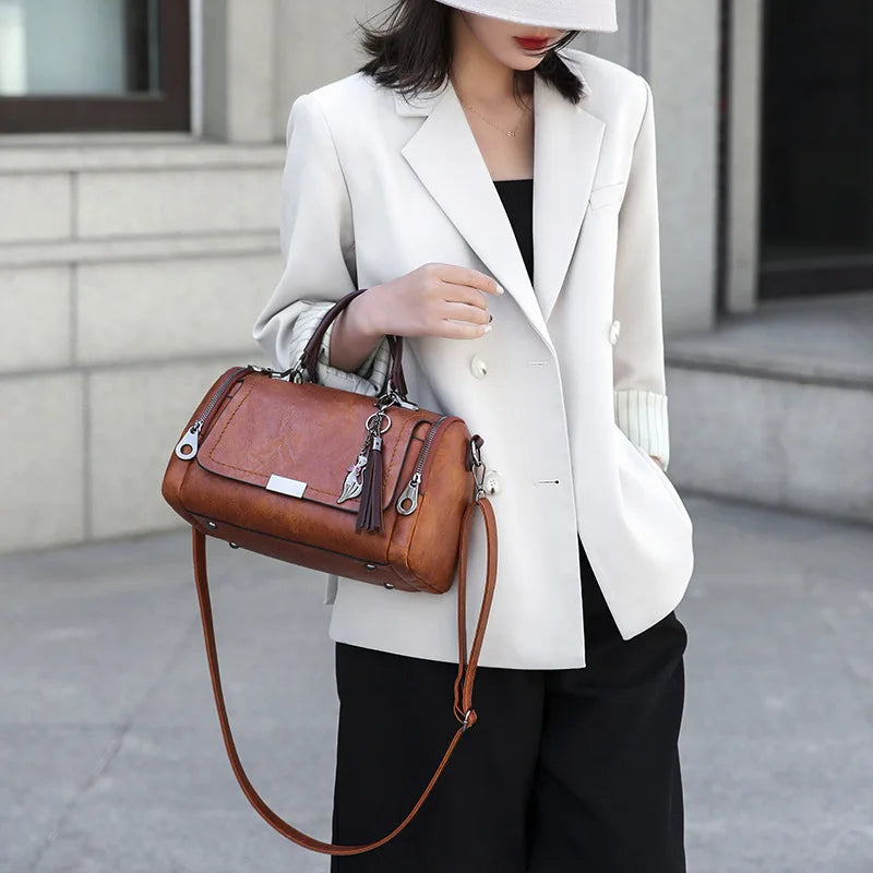 Sac Bandoulière Cuir Femme Adèle