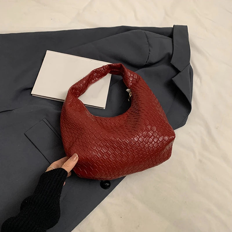 Sac Tressé Cuir Femme Rosalie