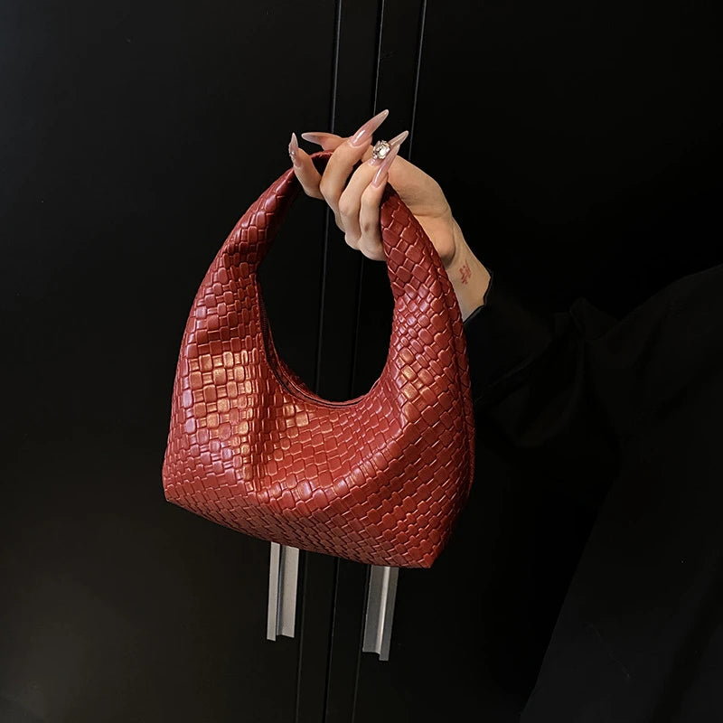 Sac Tressé Cuir Femme Rosalie
