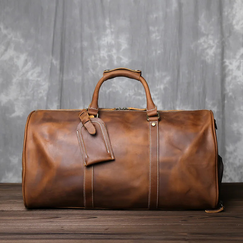 Sac De Voyage Cuir Homme Augustin