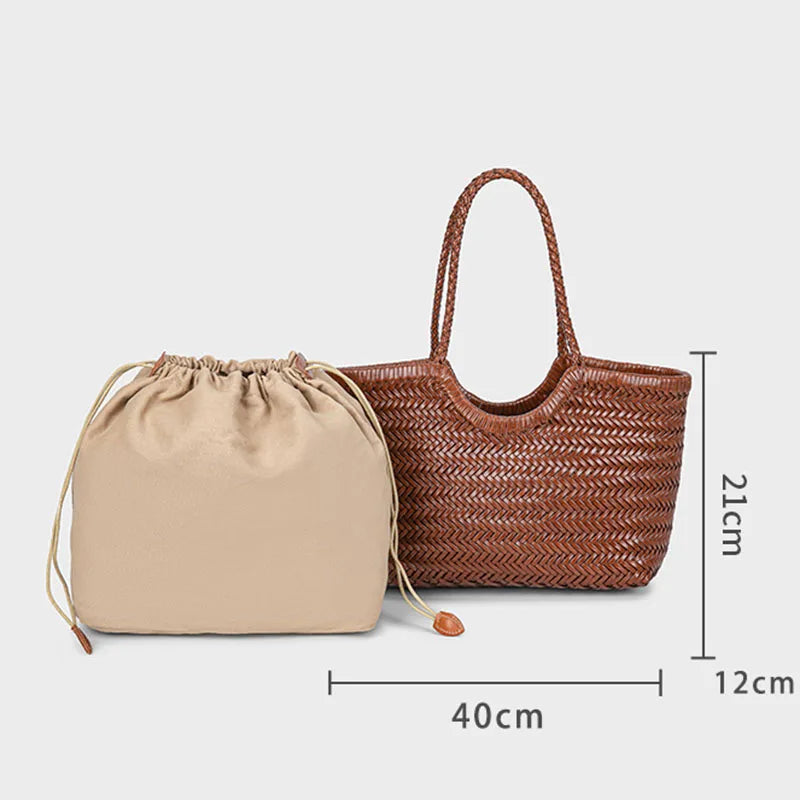 Sac Tressé Cuir Femme Colette
