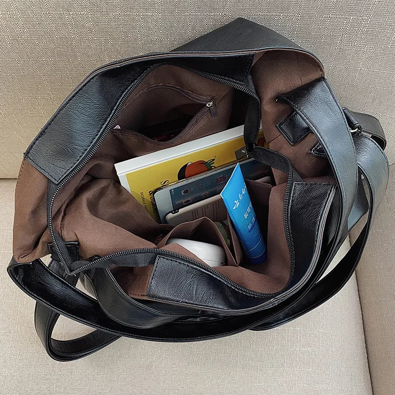 Sac Cabas Cuir Femme Salomé