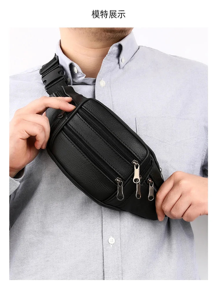 Sac Banane Cuir Homme Émile