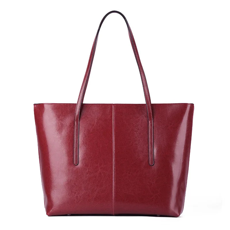 Sac Cabas Cuir Femme Solveig