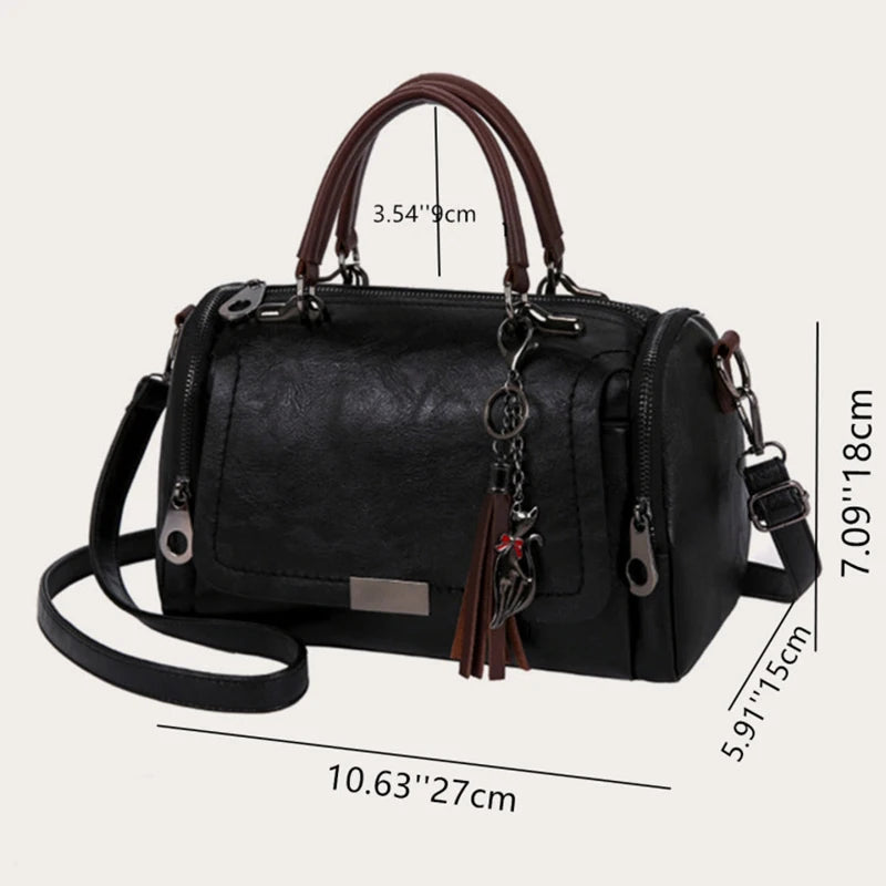 Sac Bandoulière Cuir Femme Adèle