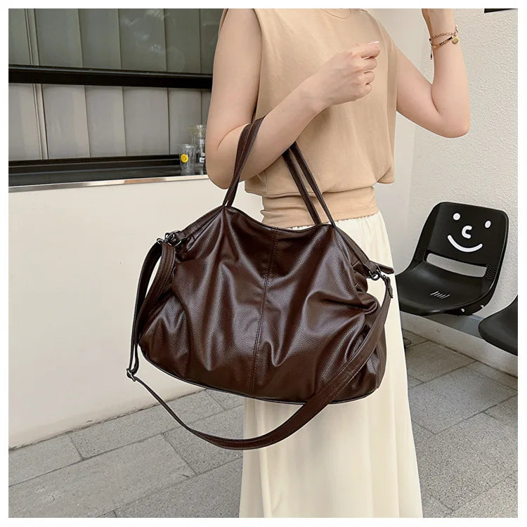 Sac Cabas Cuir Femme Salomé