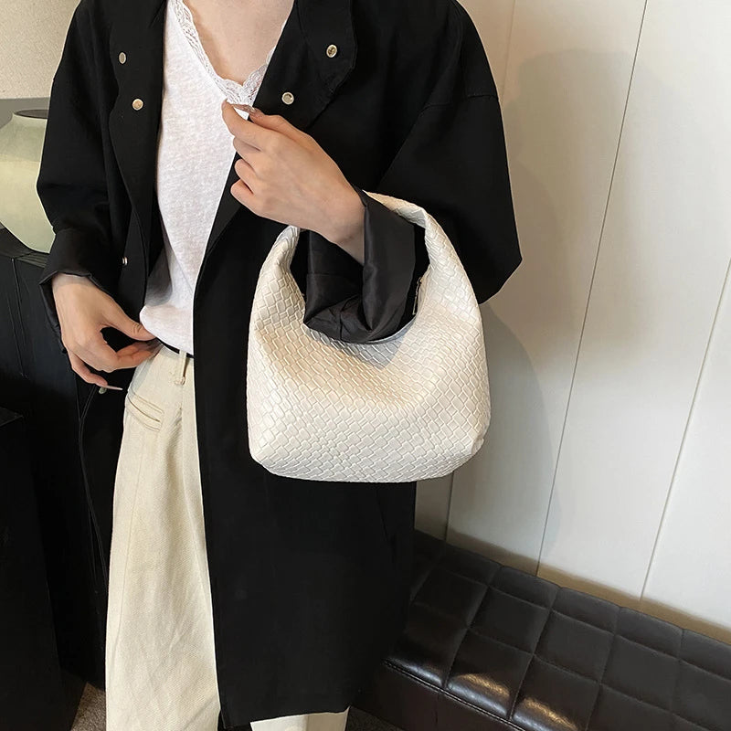 Sac Tressé Cuir Femme Rosalie