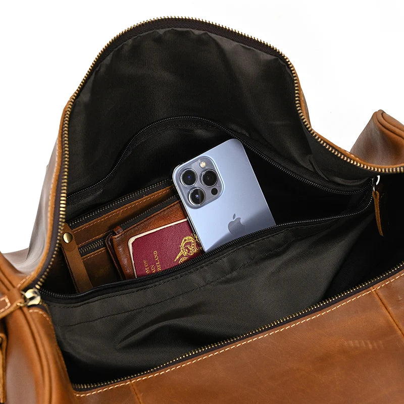 Sac De Voyage Cuir Alban