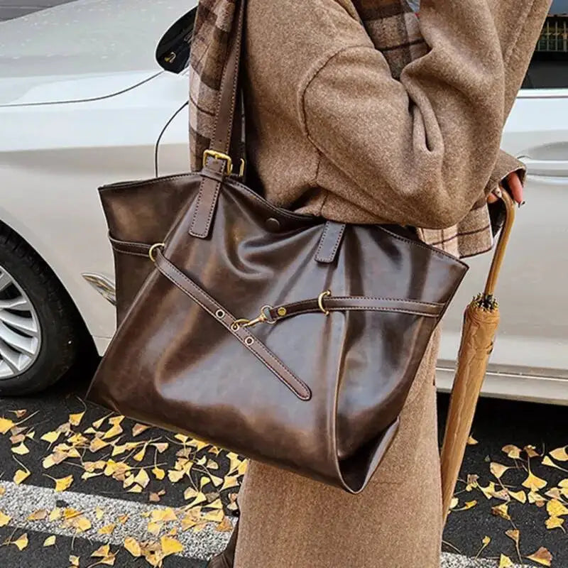 Sac Cabas Cuir Femme Léontine