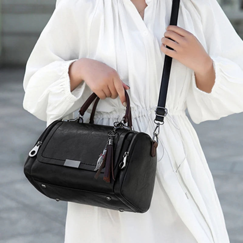 Sac Bandoulière Cuir Femme Adèle