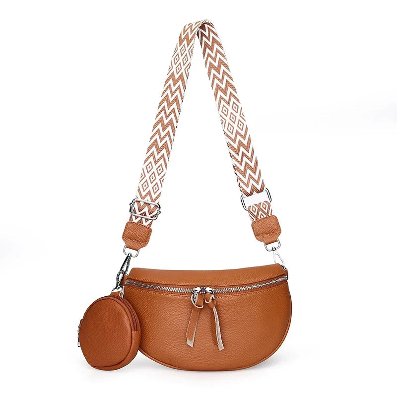 Sac Banane Cuir Femme Colombe