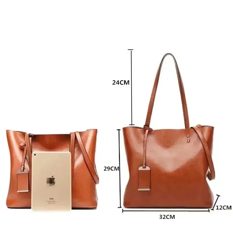 Sac Cabas Cuir Femme Victoire